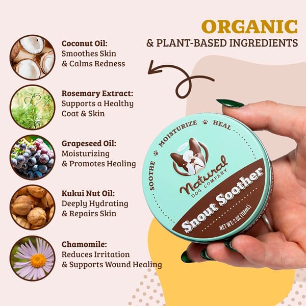 638499342716_4 Bálsamo en Barra Snout Soother para Nariz de Perros 0.15oz - Marca Natural Dog Company - Imagen 4