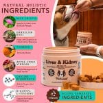 Suplemento Liver & Kidney para Perros 90 Tabletas - Marca Natural Dog Company - Imagen 2