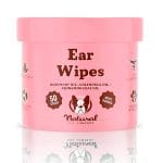 Toallitas Ear Wipes para Oído 50 Unidades - Marca Natural Dog Company