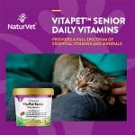 Suplemento Vitapet Senior Cat Plus para Gatos 60 Chews - Marca Naturvet - Imagen 3