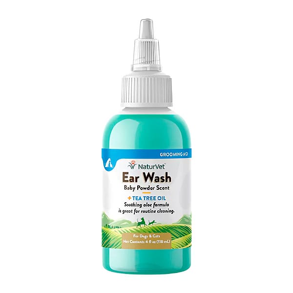 797801038003 Limpiador de Oídos Ear Wash para Perros y Gatos 4 oz - Marca Naturvet - Imagen 1