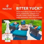 Spray Anti-Mordidas Bitter Yuck para Perros y Gatos 32 oz - Marca Naturvet - Imagen 3