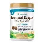 Suplemento Calmante Emotional Support para Perros 120 Chews - Marca Naturvet
