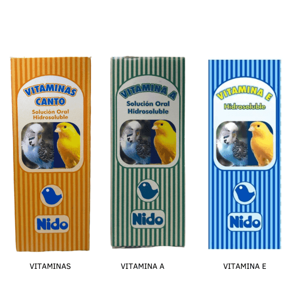CANTO VITAMINAS PARA AVES NIDO 20ml - Imagen 1