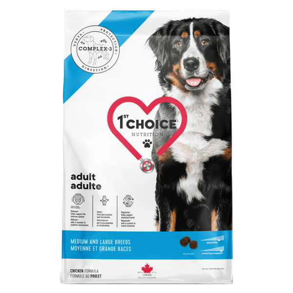 CHOICES Alimento 1St Choice Perro Adultos Razas Medianas y Grandes – Pollo - Imagen 1