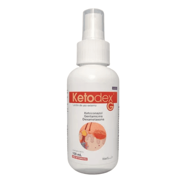 KETODEX KTODEX G Antiséptico Tópico Para Mascotas en Spray - 100ml - Imagen 1