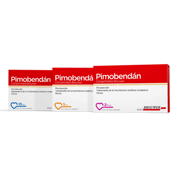 pimovendan Brouwer Insuficiencia Cardíaca Congestiva - Pimobendán 2.5mg / 5mg / 10mg blister - Imagen 1