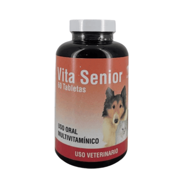 vita senior Calox VITA SENIOR Multivitamínico Masticable - 60 Tabletas - Imagen 1